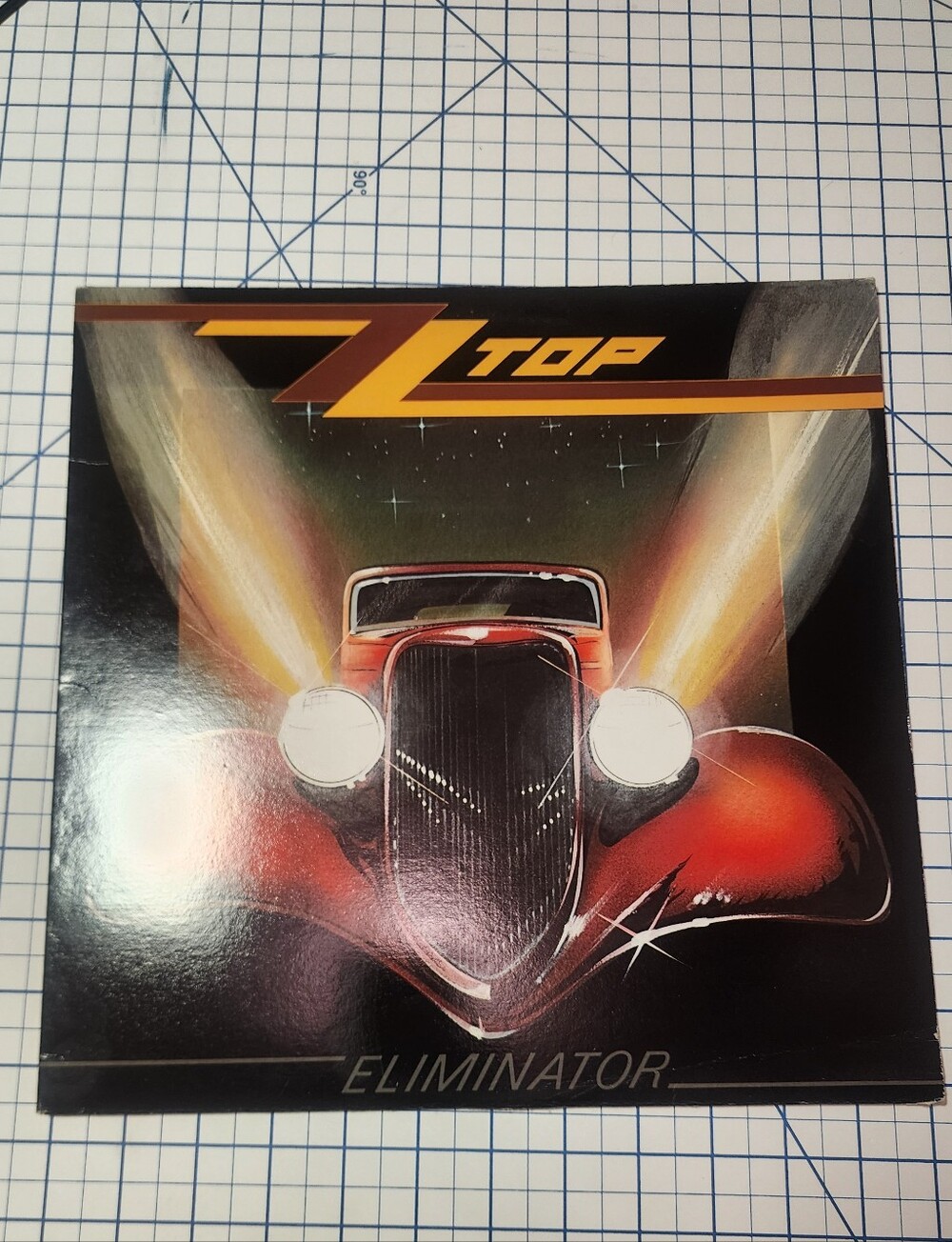 ZZ Top Eliminator Vinyl Album - 92 37741 Original 1983 Canadian Release